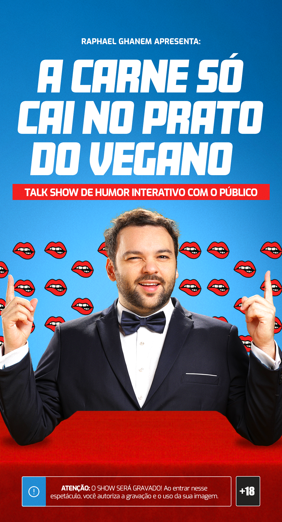 Raphael Ghanem - A Carne Só Cai No Prato Do Vegano