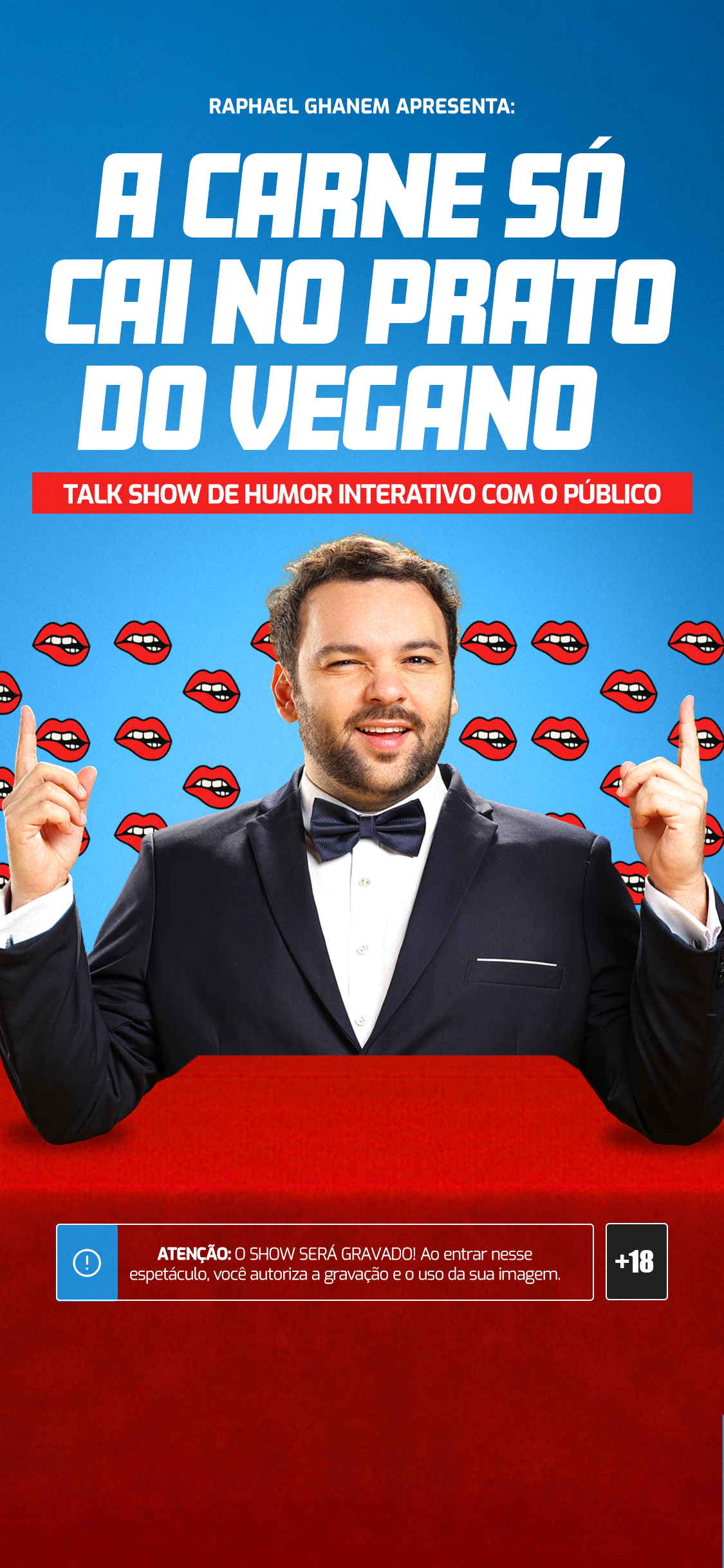 Raphael Ghanem - A Carne Só Cai No Prato Do Vegano